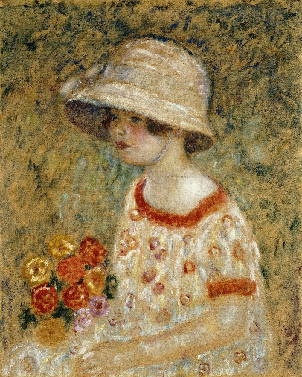 Portret Frances Kilmer autorstwa Frederick Carl Frieseke