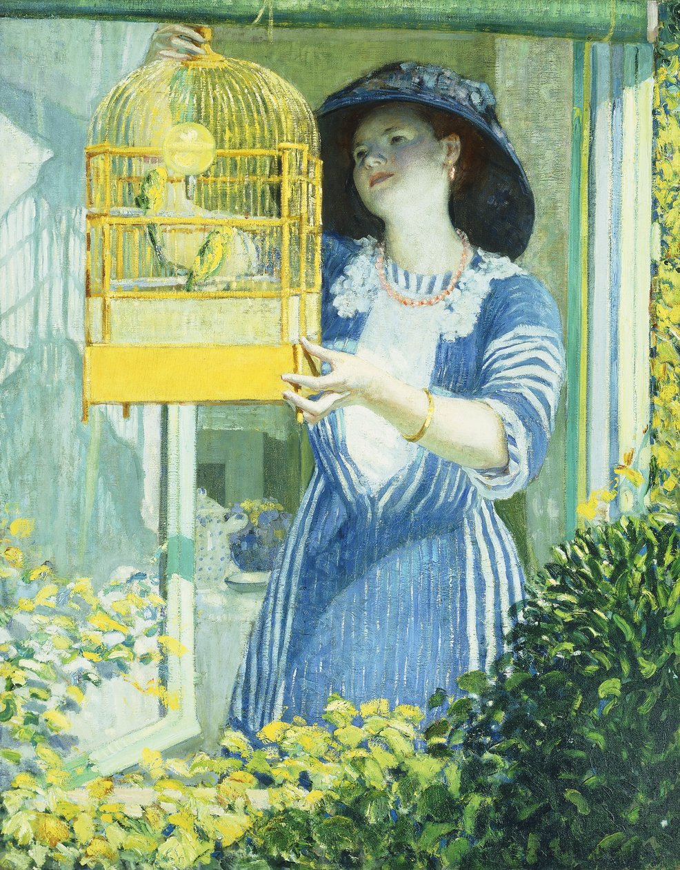 Otwarte okno autorstwa Frederick Carl Frieseke