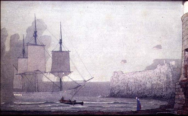 Pożegnanie (tempera na pokładzie) autorstwa Frederick Cayley Robinson