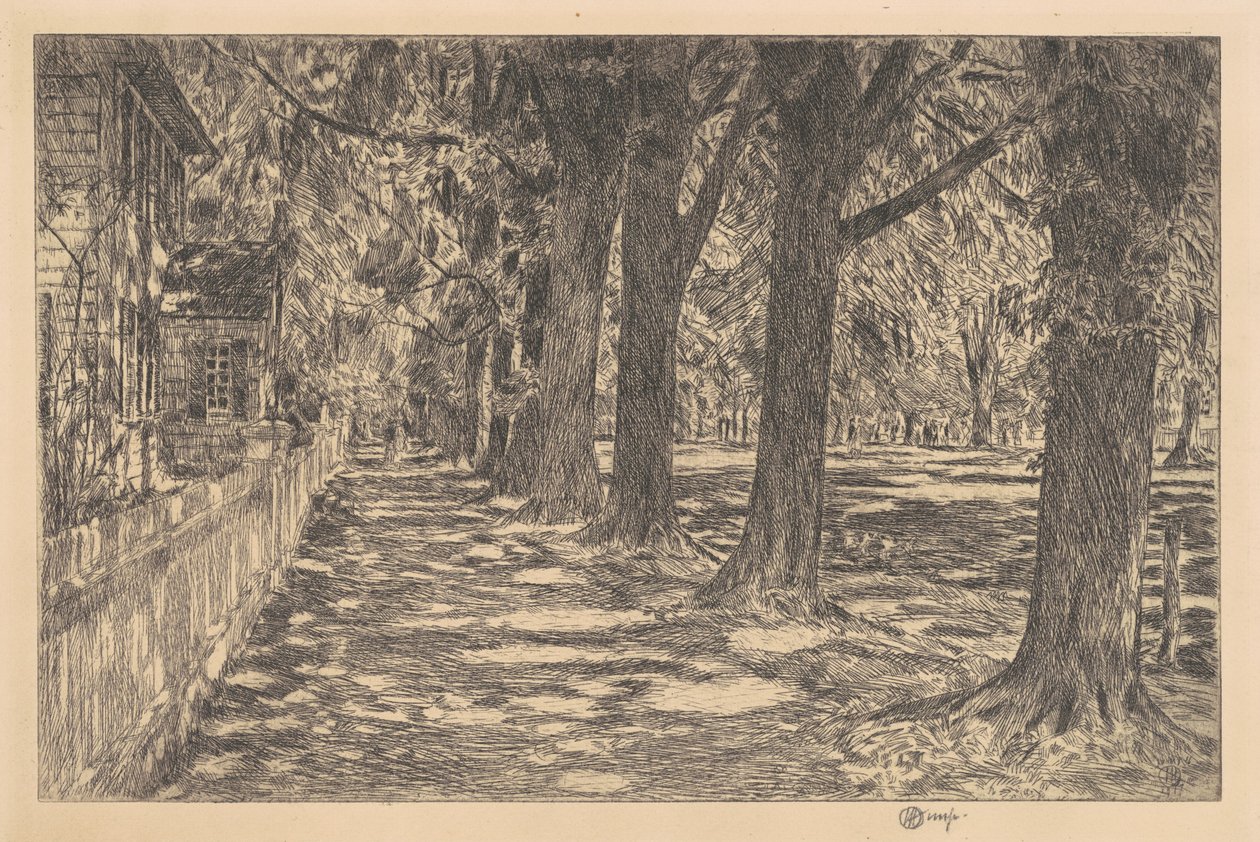 Easthampton, 1917. autorstwa Frederick Childe Hassam