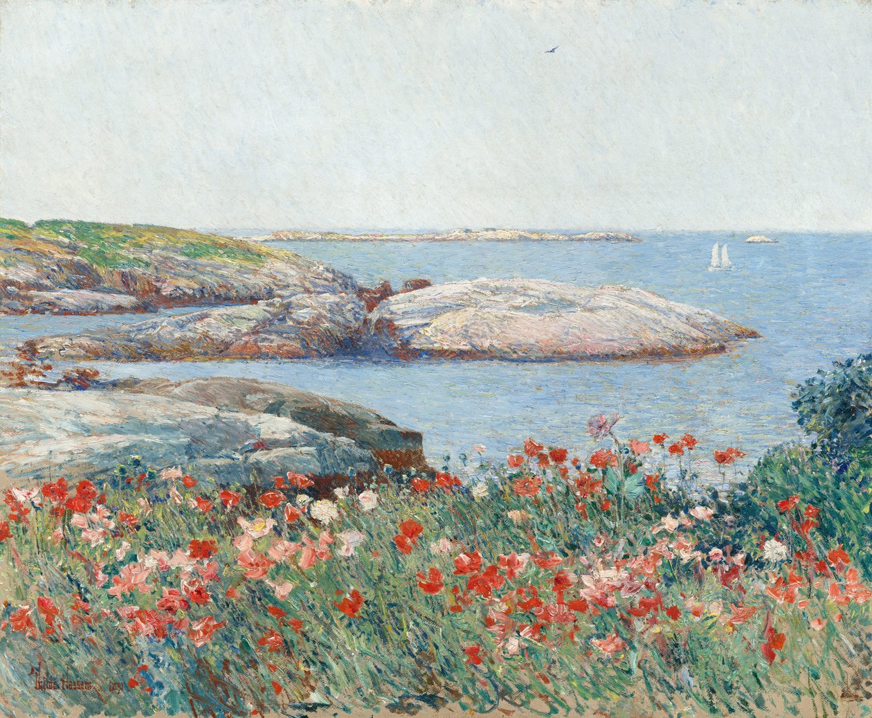 Maki, Isles of Shoals, 1891. autorstwa Frederick Childe Hassam