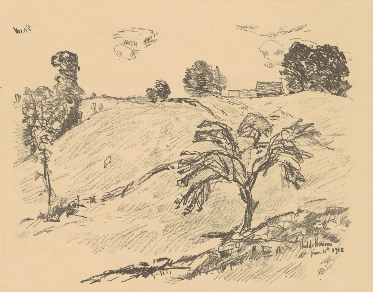 Kraina Nod, 1918. autorstwa Frederick Childe Hassam