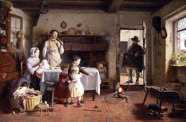 Gość zagraniczny autorstwa Frederick Daniel Hardy