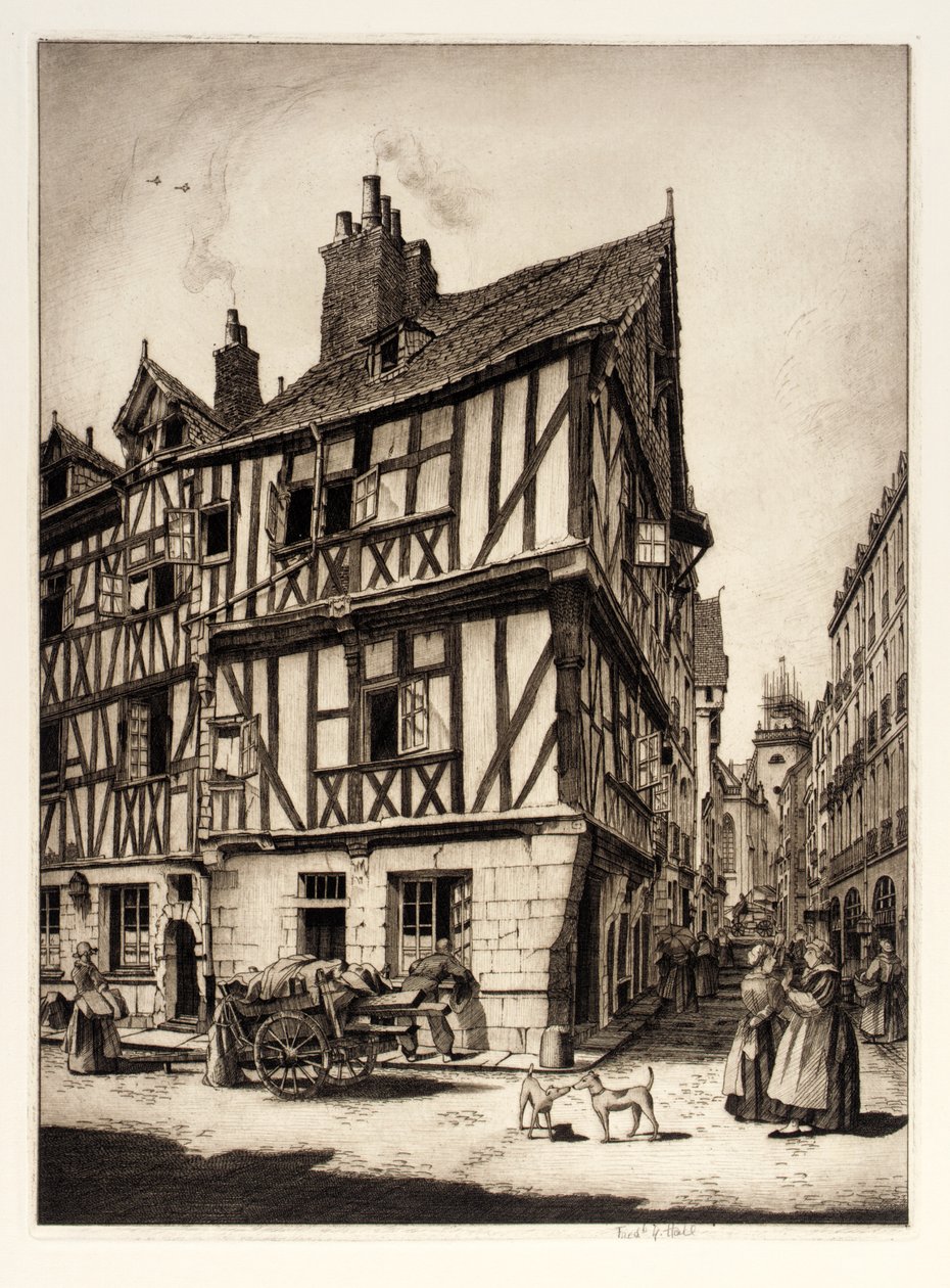 Dom w Nantes autorstwa Frederick G. Hall