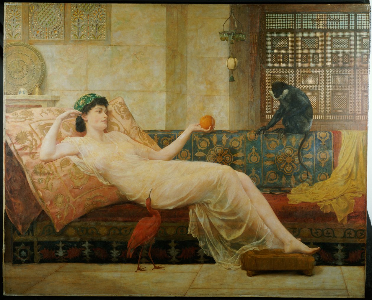 Sen o raju, 1889 autorstwa Frederick Goodall