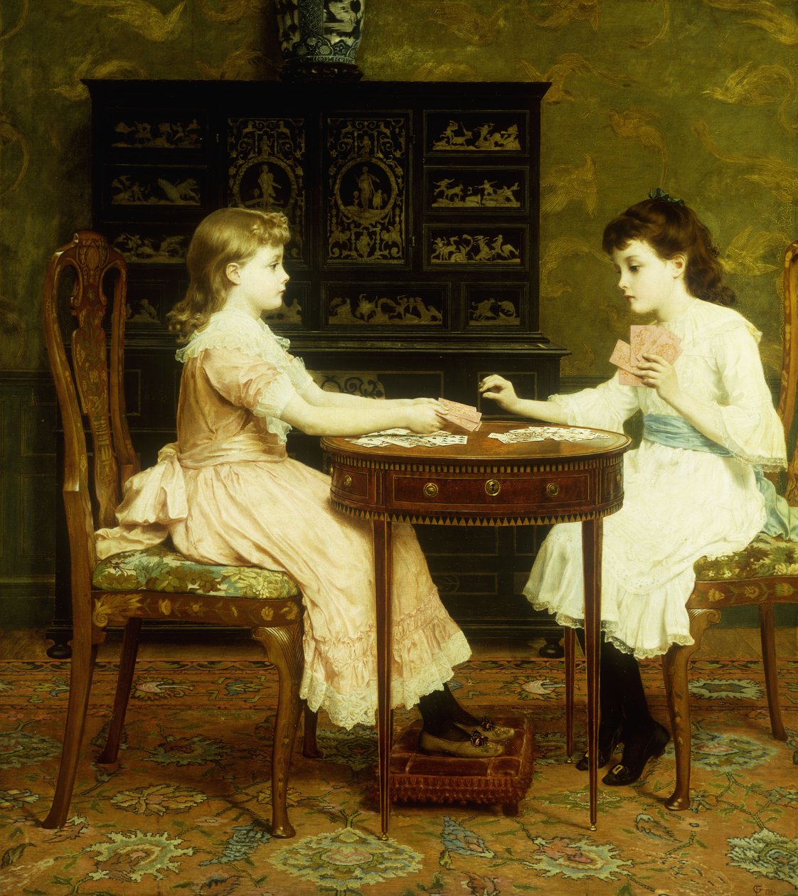 Stara Panna, 1886 autorstwa Frederick Goodall