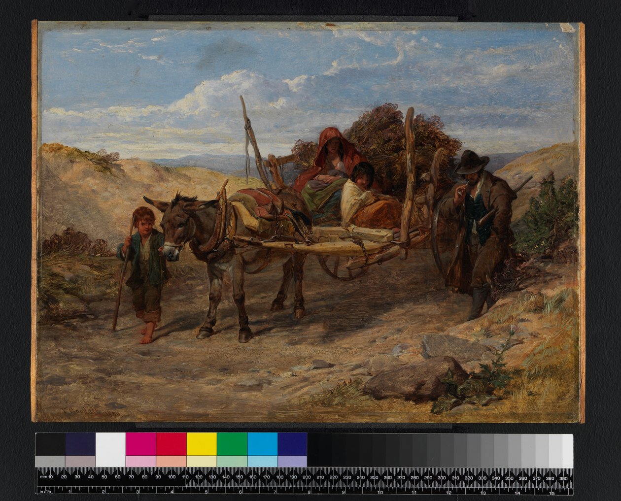 Wóz Heath, 1850 autorstwa Frederick Goodall