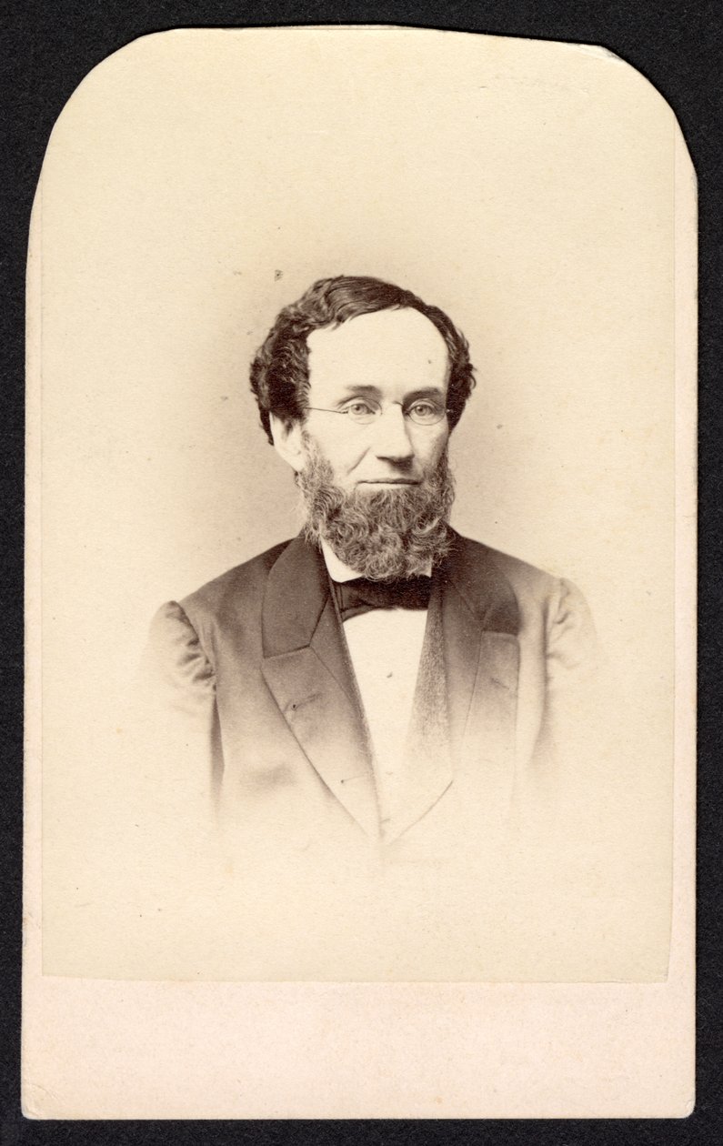 Portret niezidentyfikowanego mężczyzny, około 1860 roku. autorstwa Frederick Gutekunst