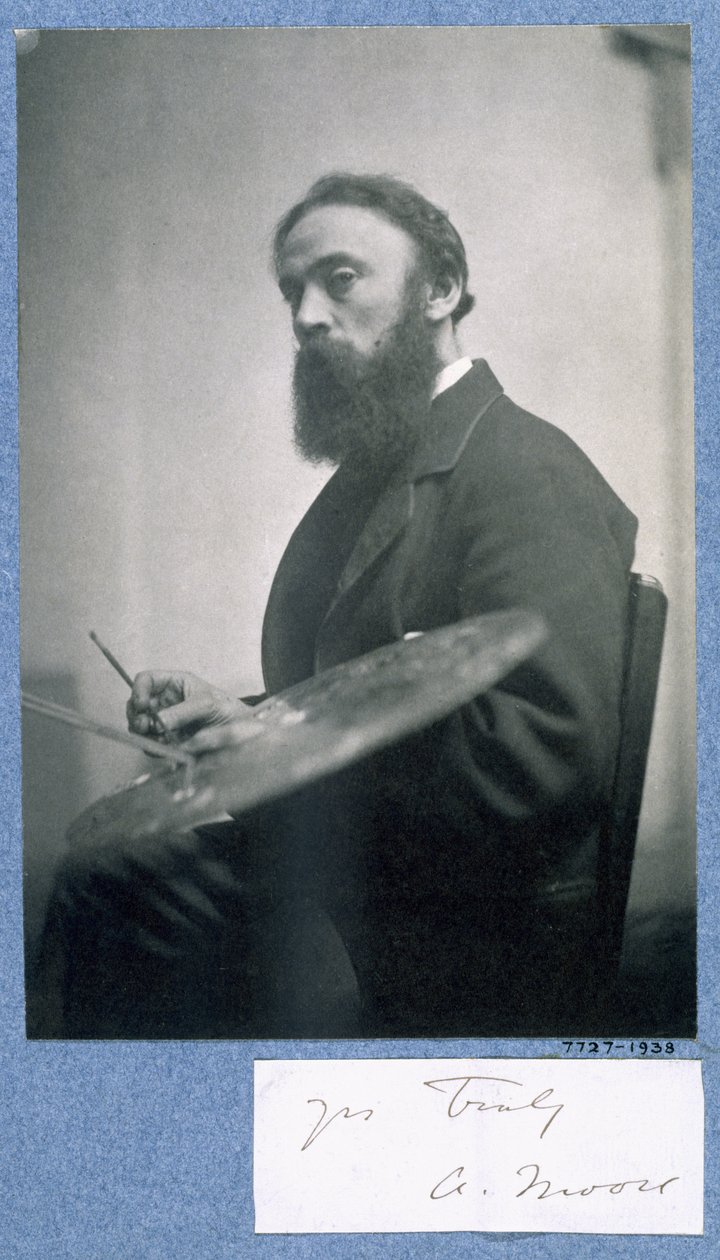 Albert Joseph Moore autorstwa Frederick Hollyer