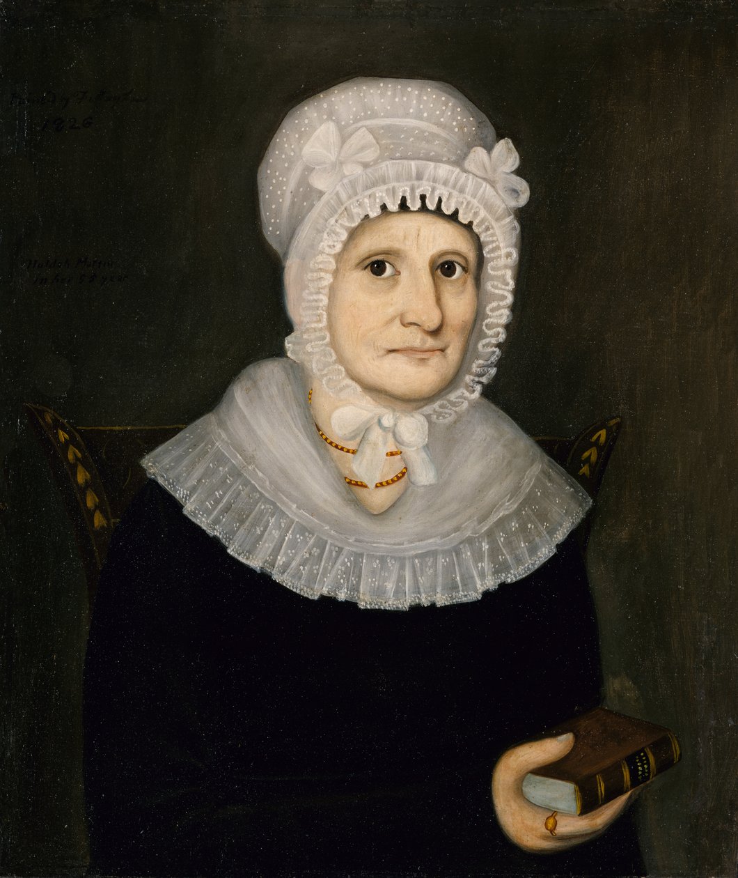 Hulda Martin w wieku 55 lat, 1826. autorstwa Frederick Mayhew