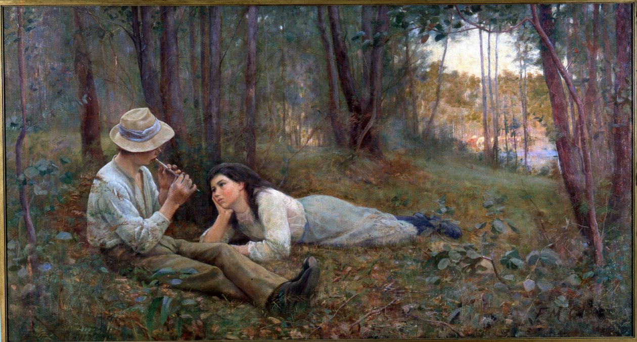 Bush sielanka, 1893 autorstwa Frederick McCubbin