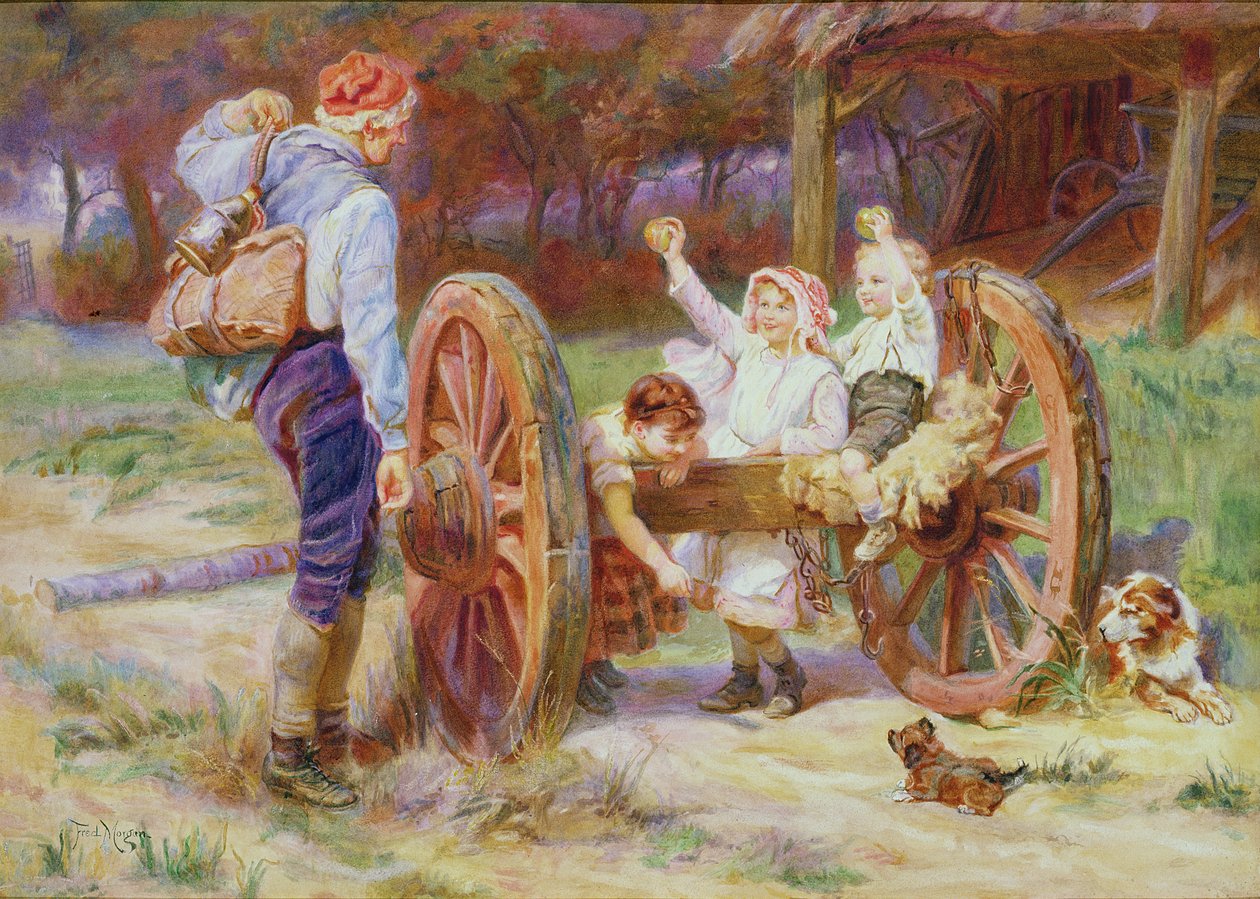 Szczęśliwy, jak długie są dni autorstwa Frederick Morgan