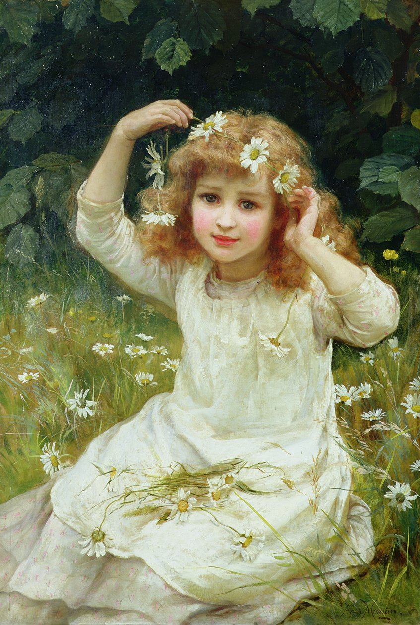 stokrotki autorstwa Frederick Morgan
