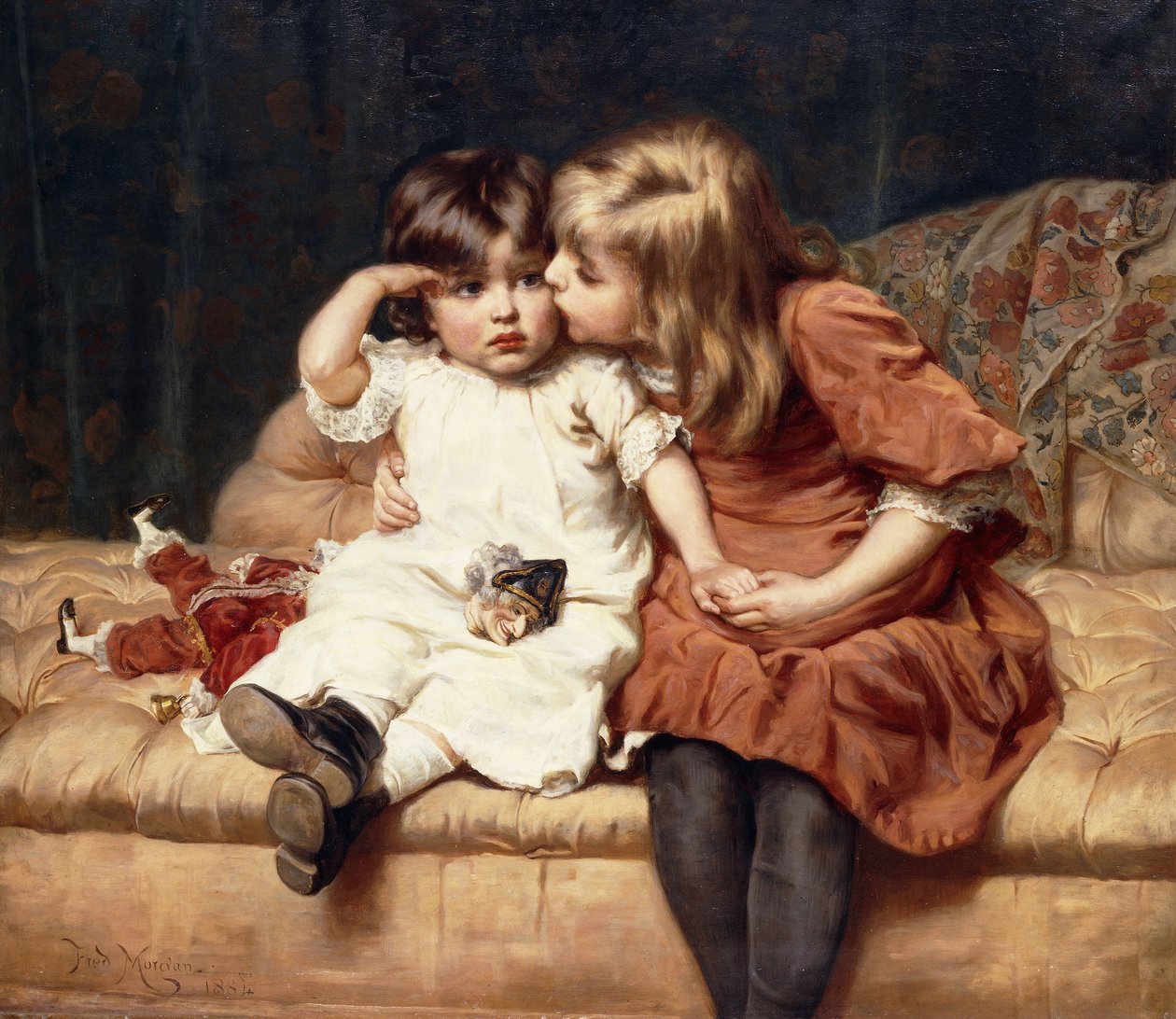 Nieważne!, 1884 autorstwa Frederick Morgan