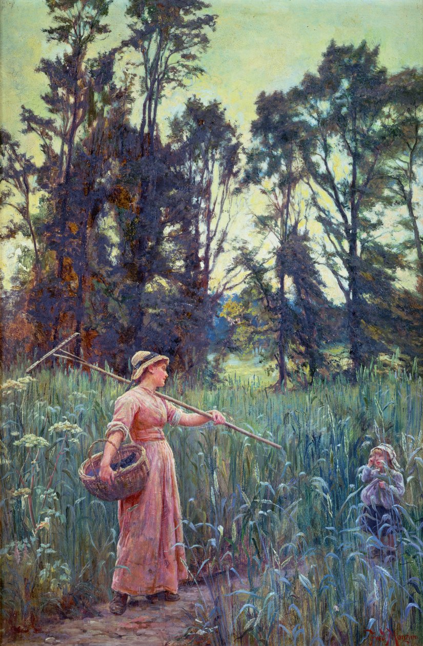 Niedaleko drogi autorstwa Frederick Morgan