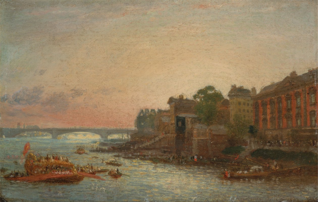 Somerset House, Londyn autorstwa Frederick Nash