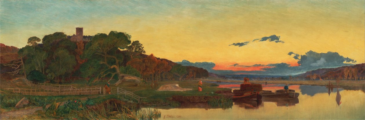 Whitlingham, Norfolk autorstwa Frederick Sandys