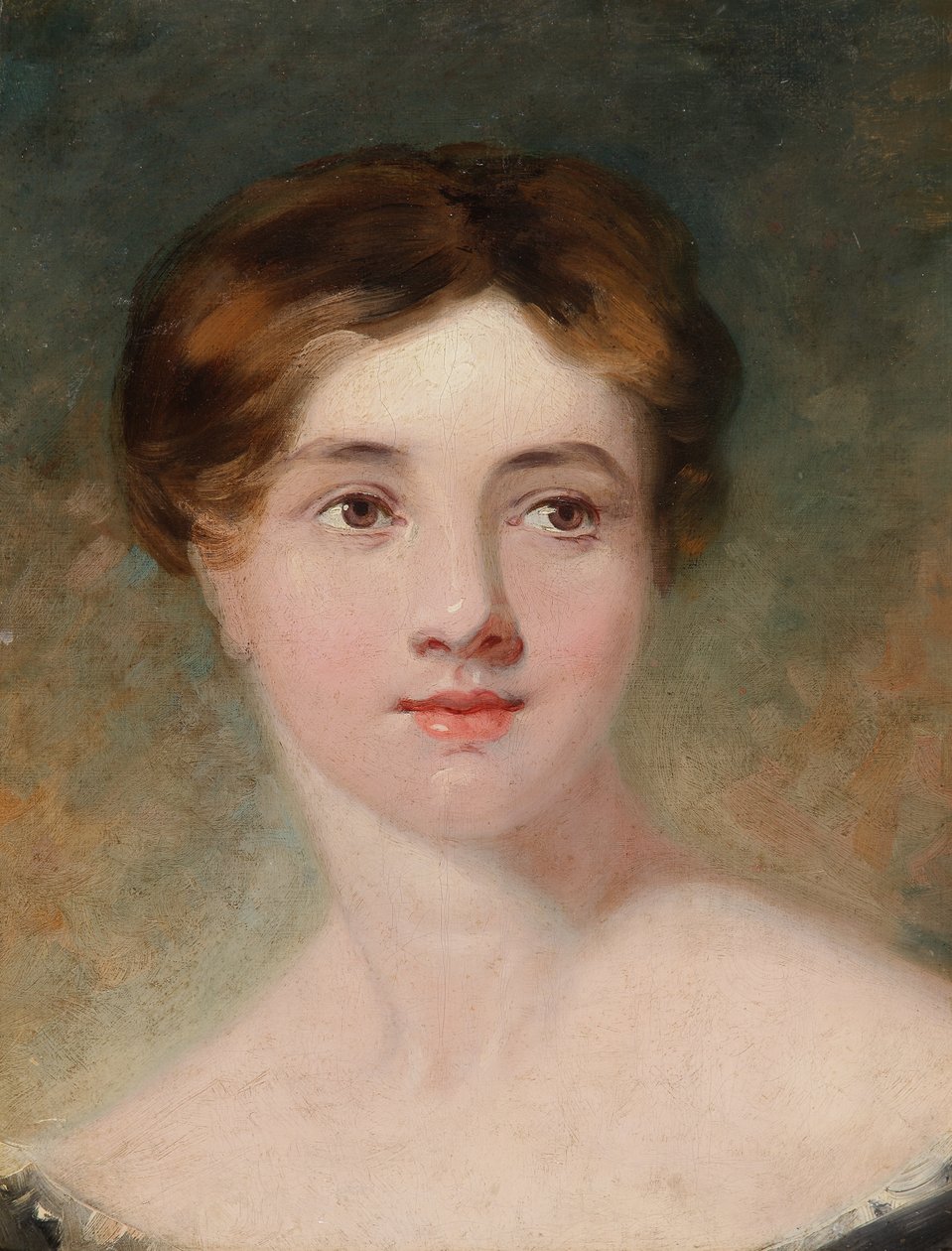 Portret kobiety autorstwa Frederick Thomas Lines