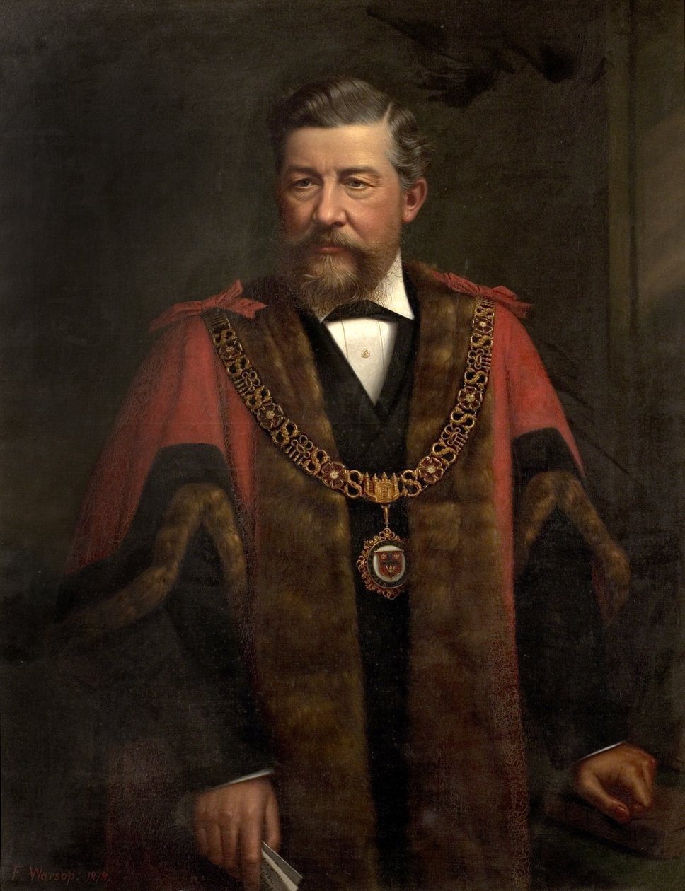 Radny W.G. Ward, 1878 autorstwa Frederick Warsop