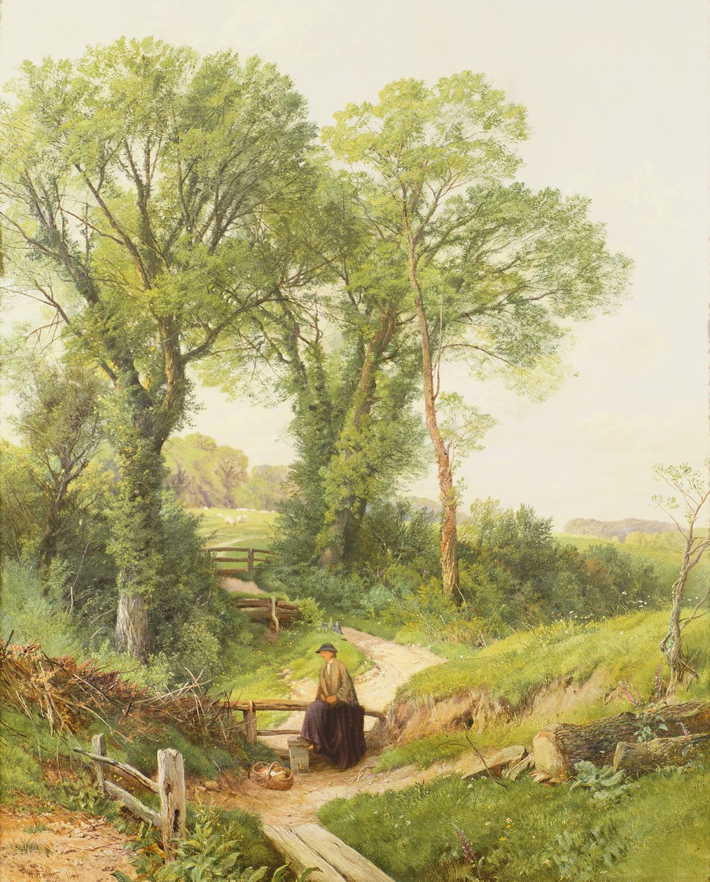 Ripley, Surrey autorstwa Frederick William Hulme