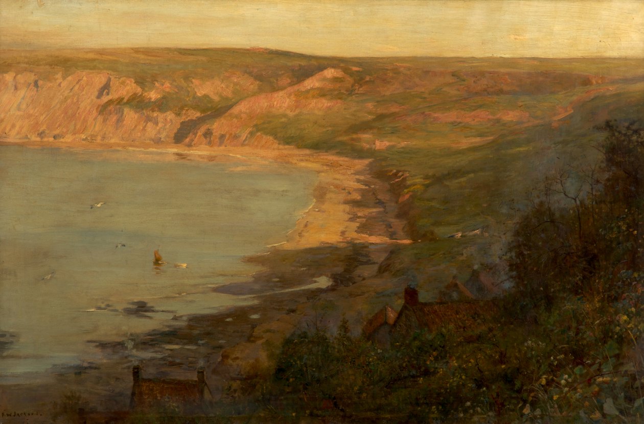 Zatoka Runswick (olej na płótnie) autorstwa Frederick William Jackson
