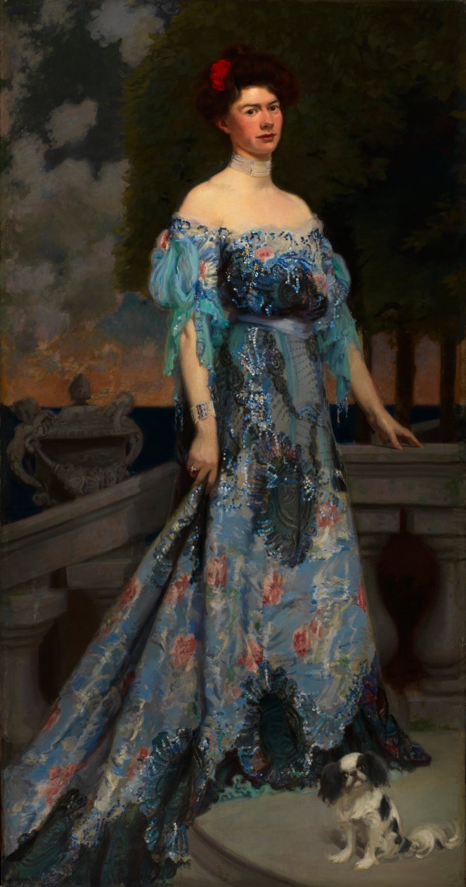Panna Anne Mills Archbold, 1902-1903. autorstwa Frederick William MacMonnies