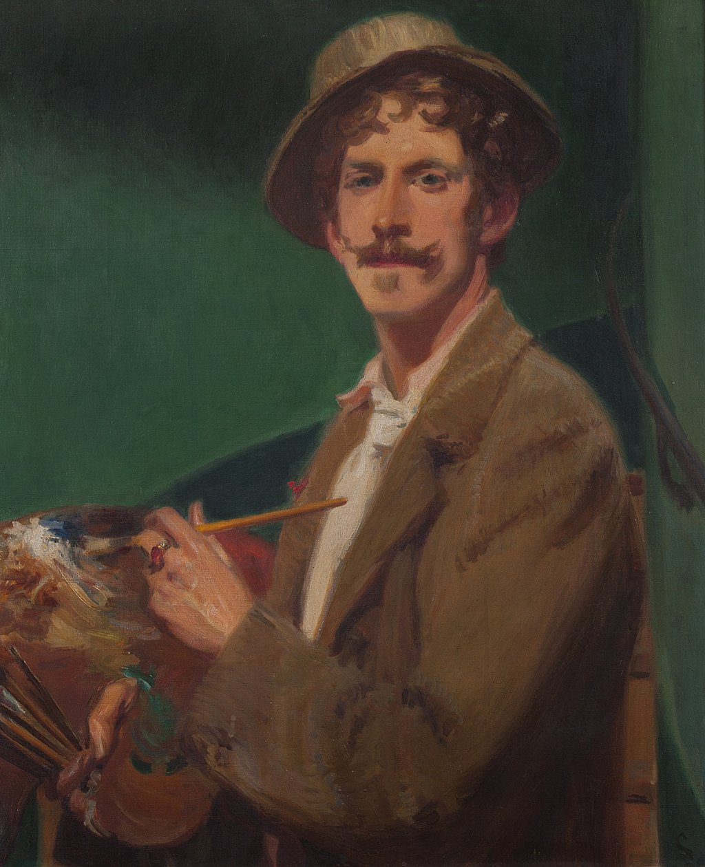 Autoportret autorstwa Frederick William MacMonnies