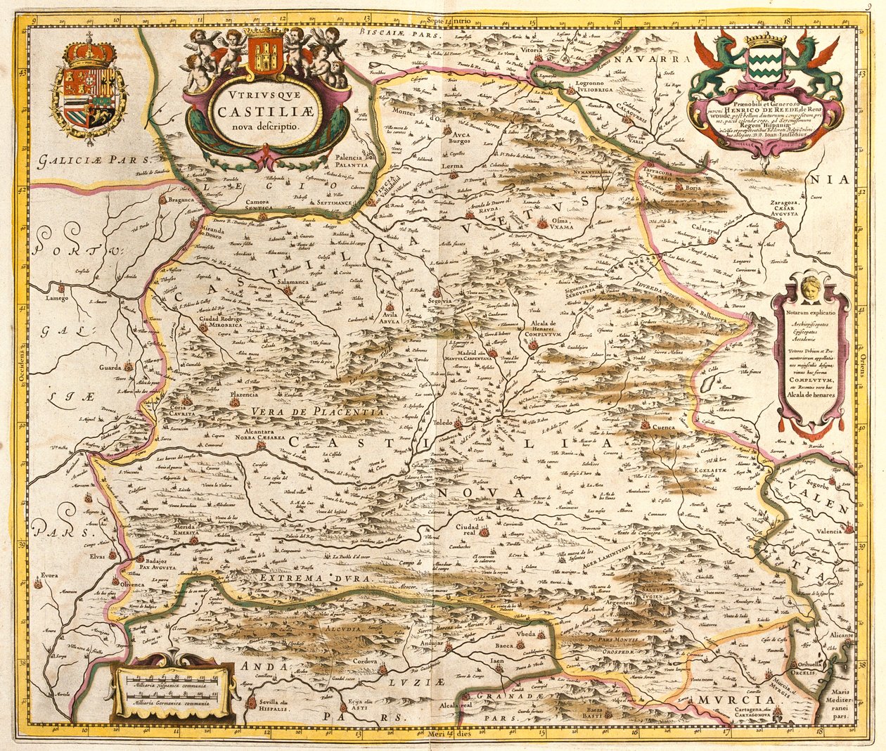 Kastylia, Hiszpania autorstwa Frederick de Wit