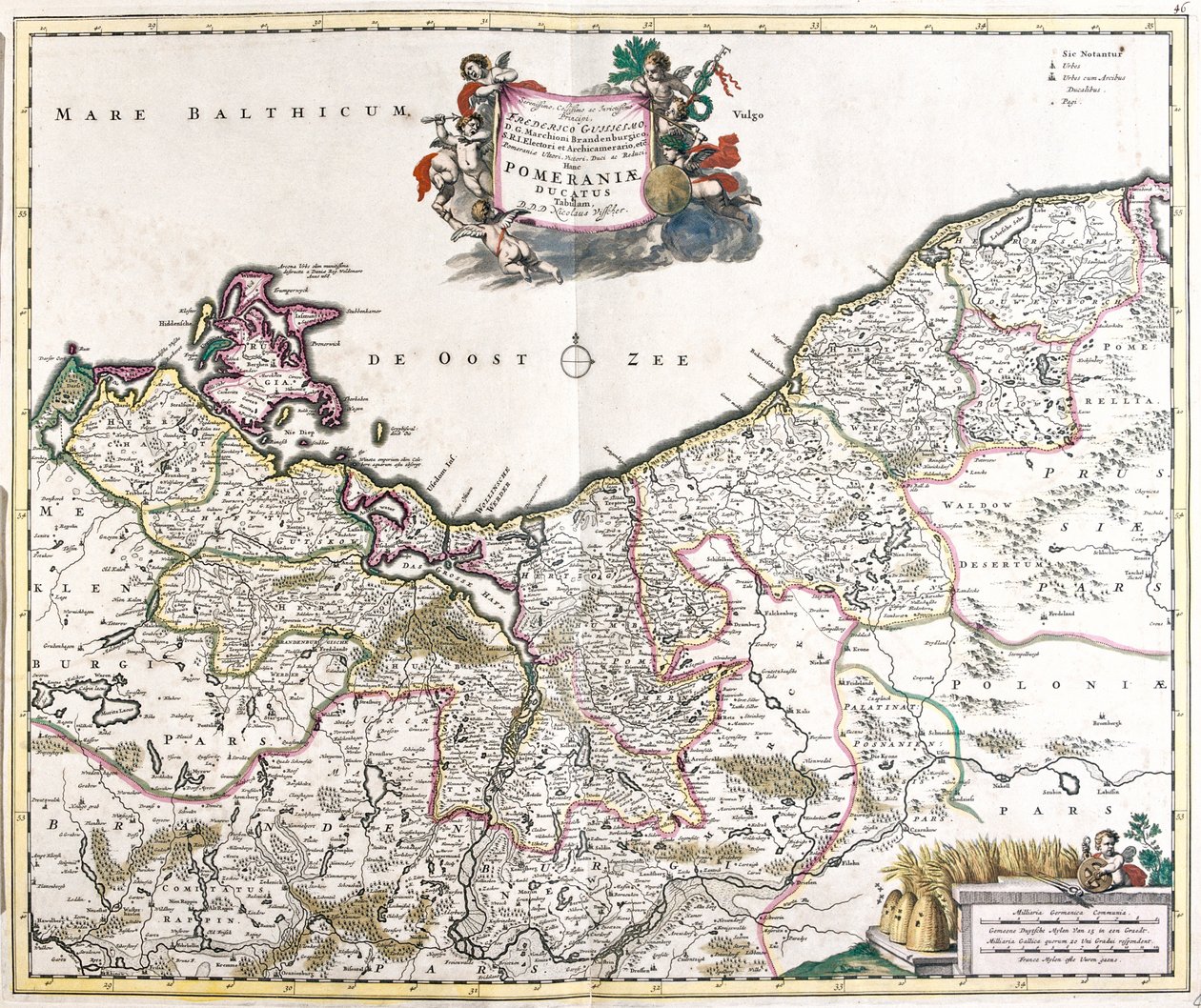 Meklemburgia-Pomorze Przednie, zachodniopomorskie, pomorskie, Niemcy autorstwa Frederick de Wit
