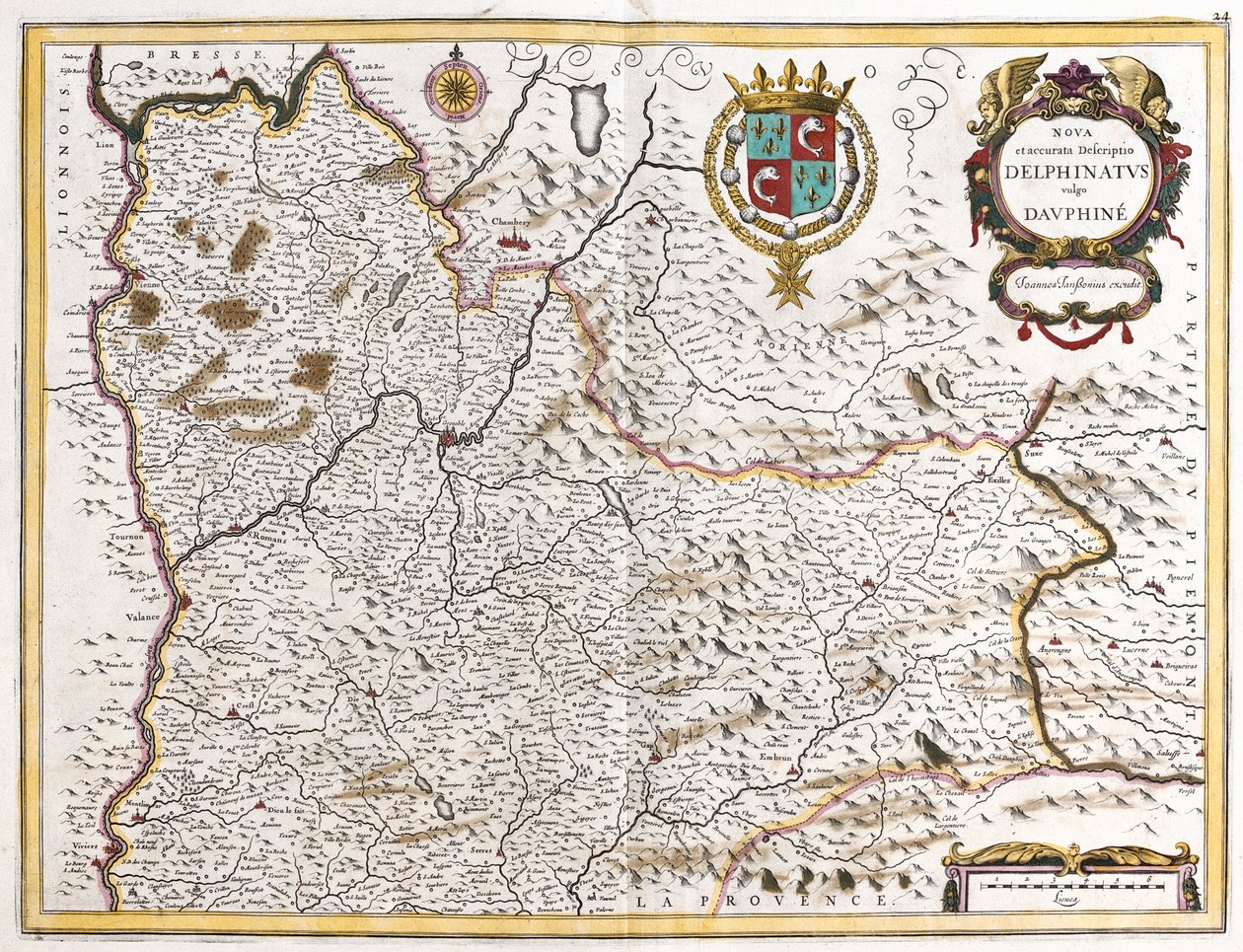 Północna Prowansja-Alpy-Lazurowe Wybrzeże, Francja autorstwa Frederick de Wit
