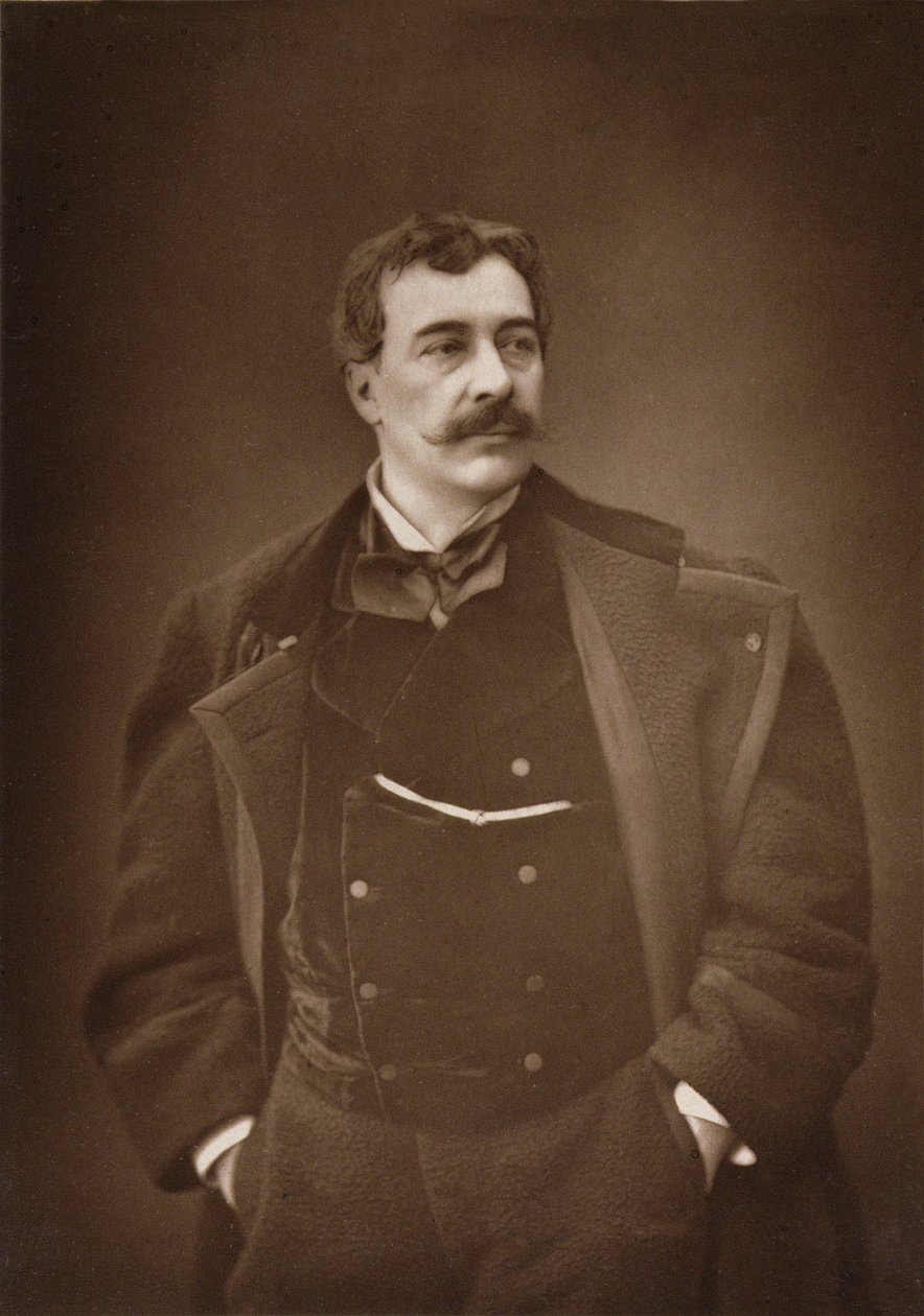 Alfred Stevens (1817-75), z Galerie Contemporaine, c.1874-78 autorstwa French Photographer