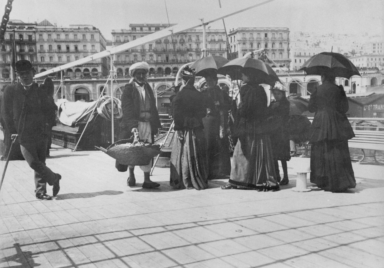 Algier, koniec XIX wieku autorstwa French Photographer