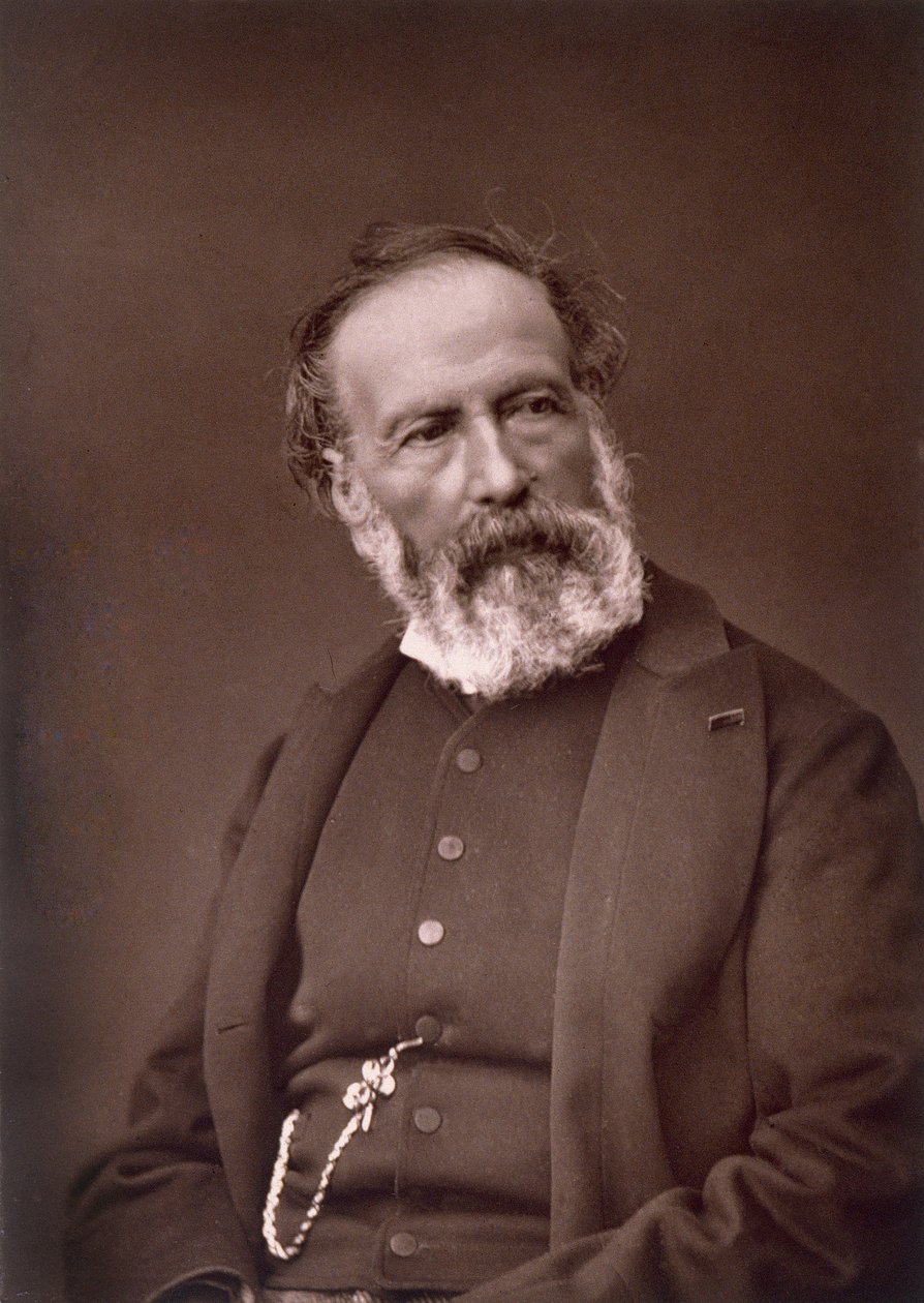 Antoine Etex (1808-88), z Galerie Contemporaine, ok. 1874-78 autorstwa French Photographer