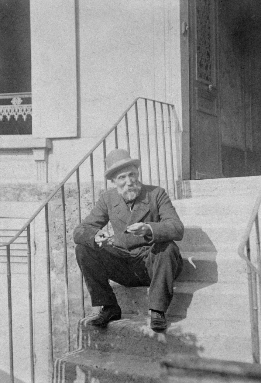 Auguste Renoir (1841-1919), koniec XIX wieku autorstwa French Photographer