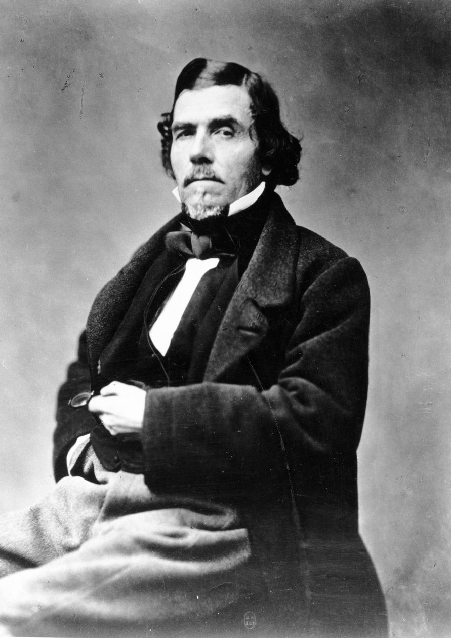 Eugene Delacroix autorstwa French Photographer