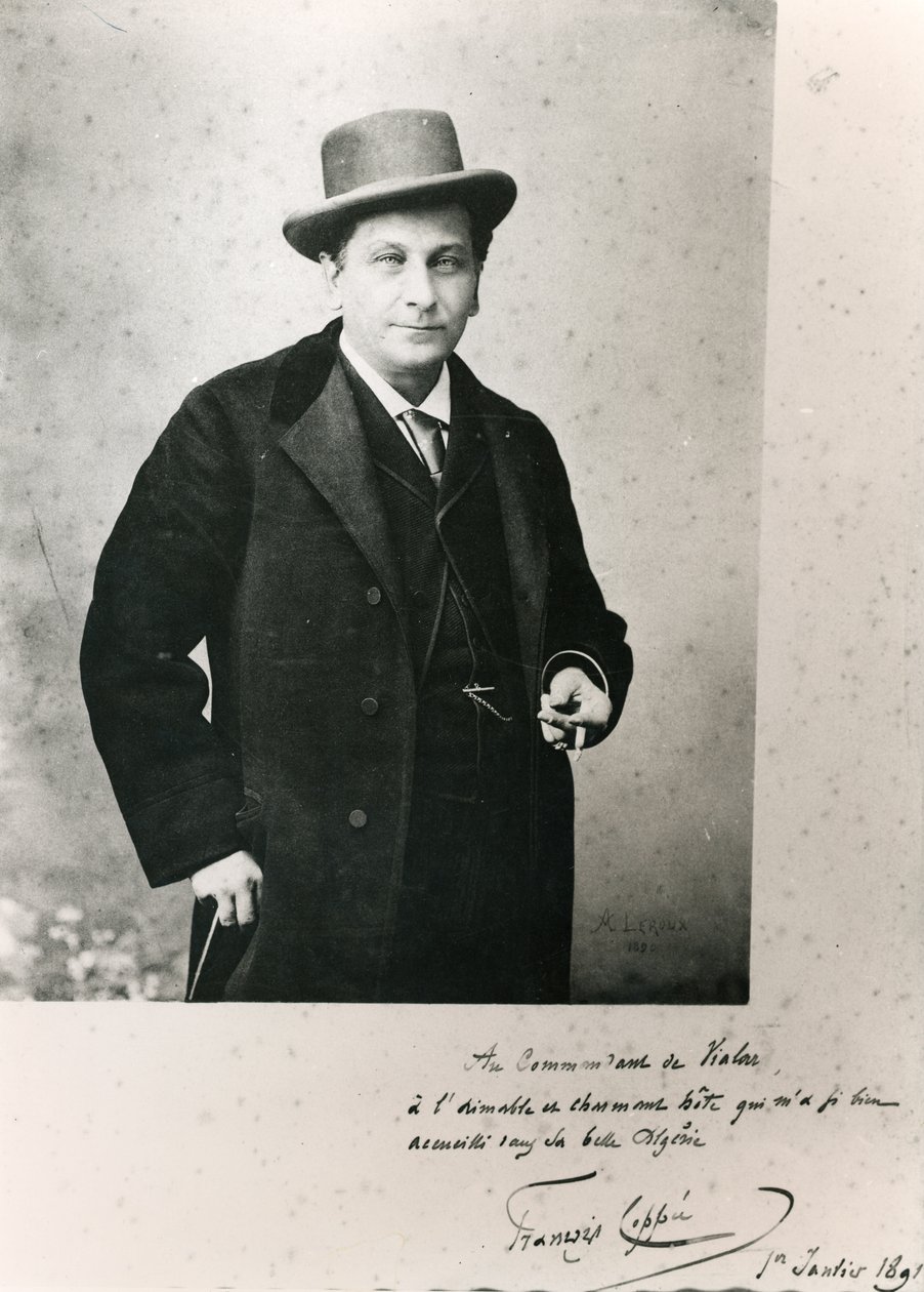 Francois Coppee (1842-1908) 1890 autorstwa French Photographer