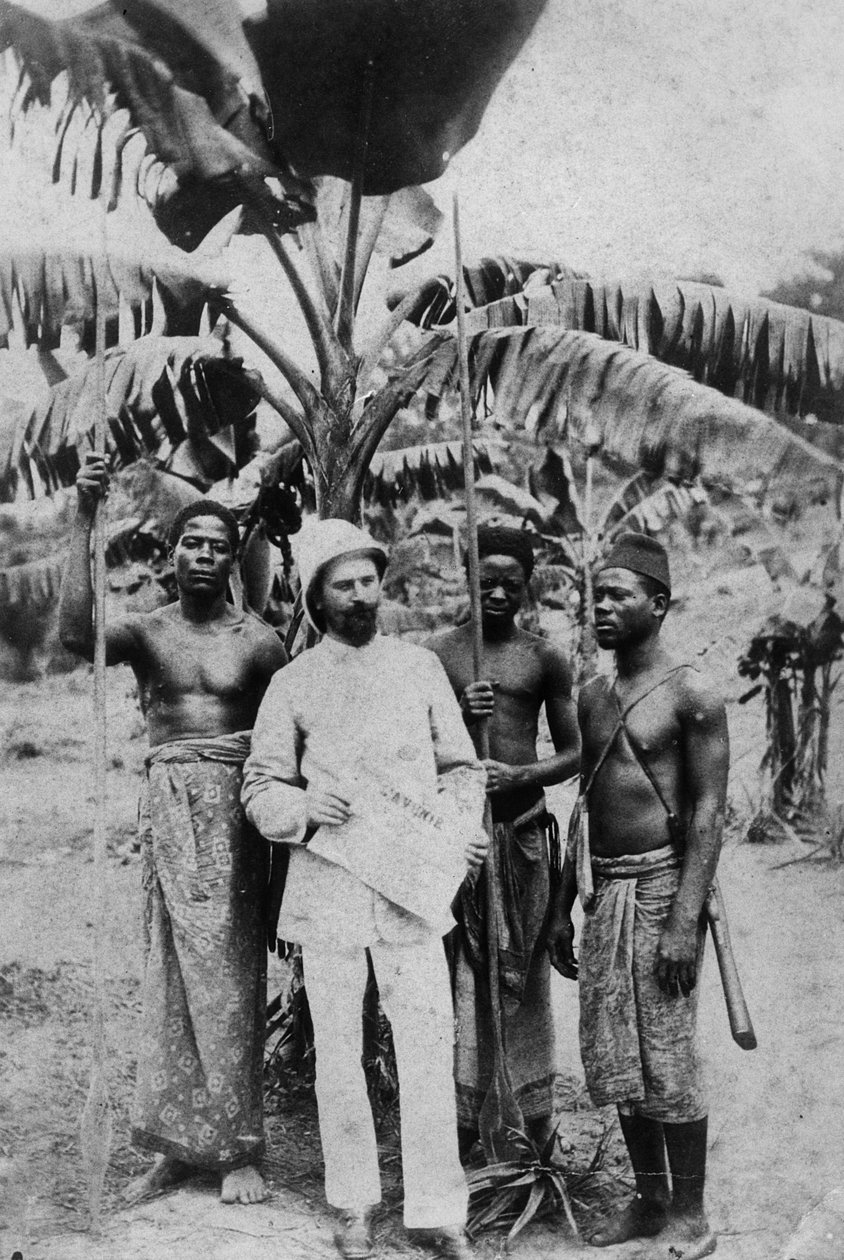 Kongo Francuskie, 1880 autorstwa French Photographer
