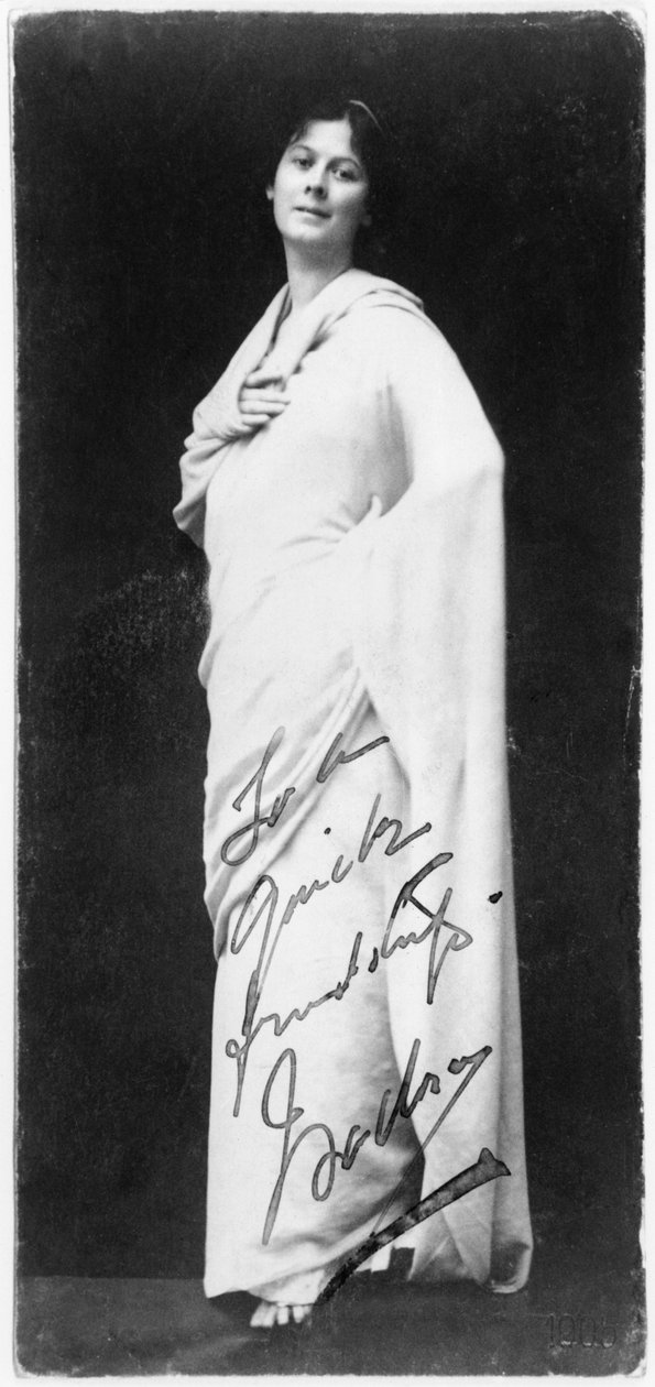 Isadora Duncan (1877-1927) autorstwa French Photographer