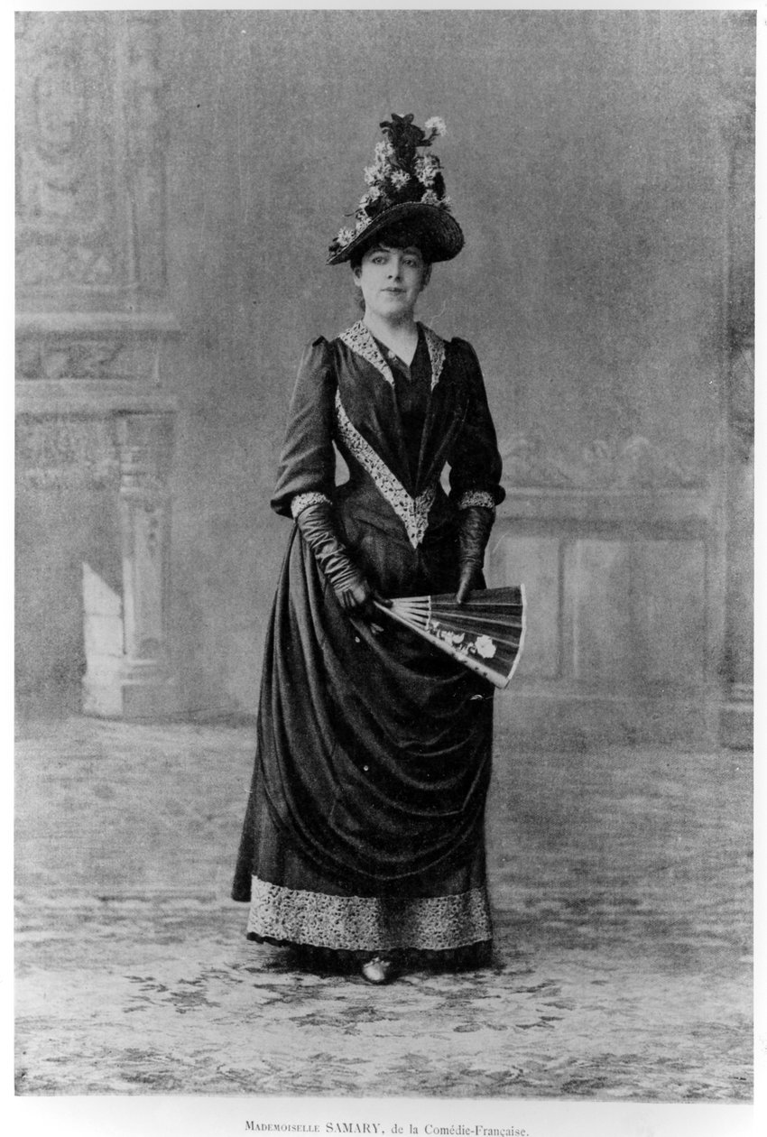 Jeanne Samary, 1890 autorstwa French Photographer