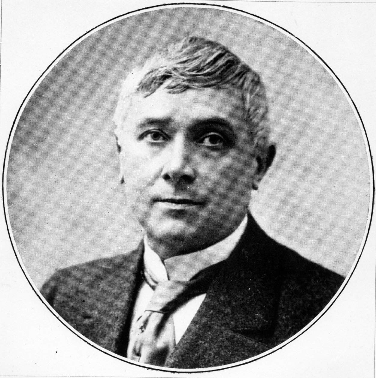 Maurice Maeterlinck, ok. 1890 r. autorstwa French Photographer