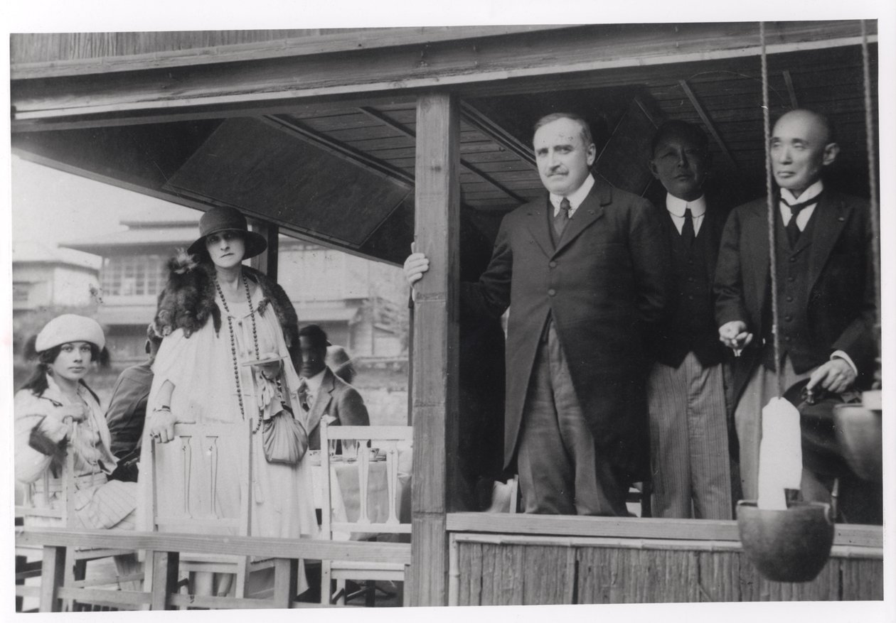 Paul Claudel (1868-1955) w Japonii, 1921 autorstwa French Photographer