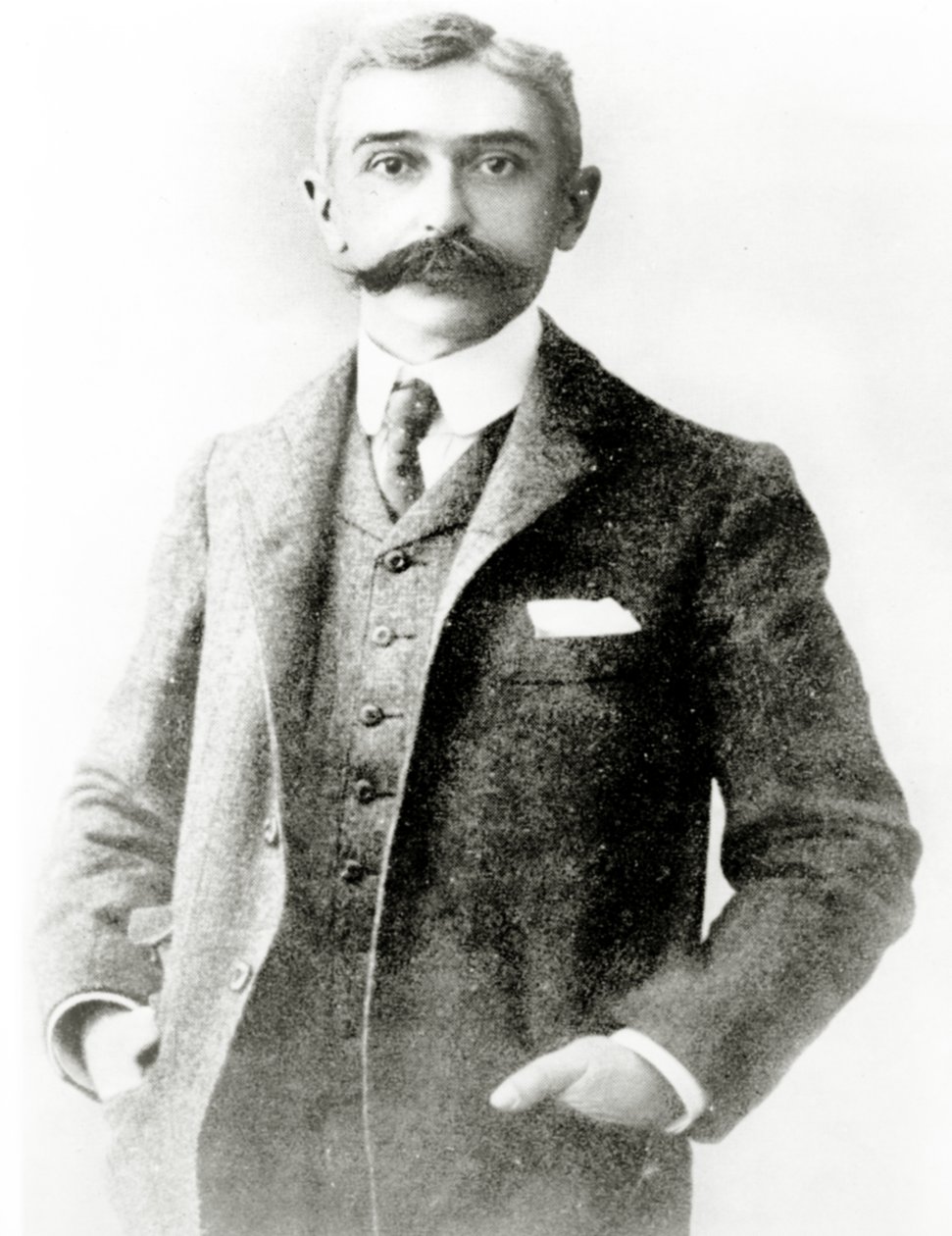 Pierre de Coubertin, 1915 autorstwa French Photographer