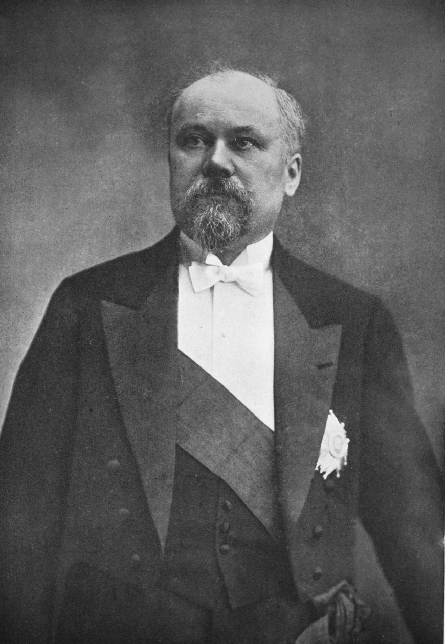 Prezydent Republiki Francuskiej, M. Raymond Poincare autorstwa French Photographer