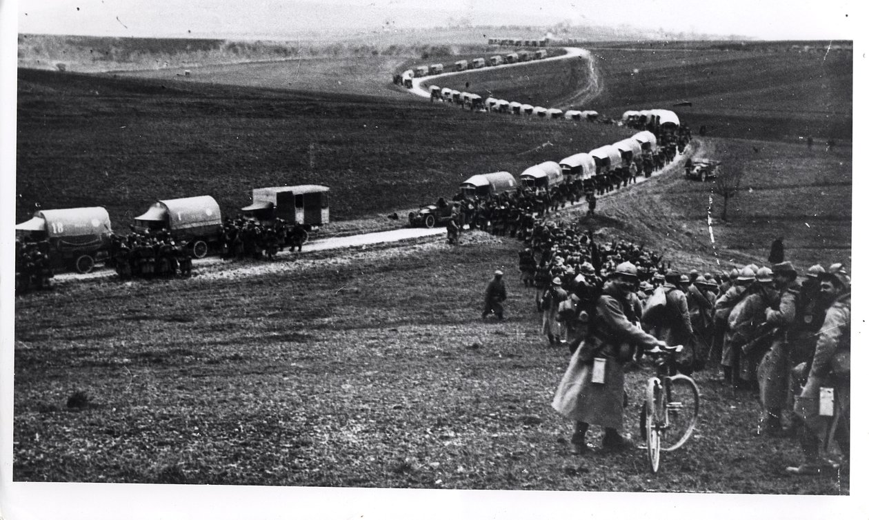 Święta Droga, 1916 autorstwa French Photographer
