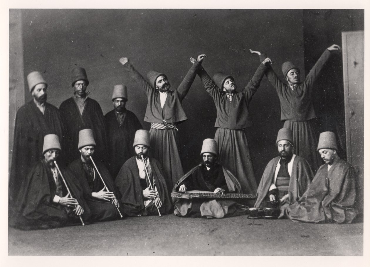 Wirujące derwisze z Turkiestanu autorstwa French Photographer