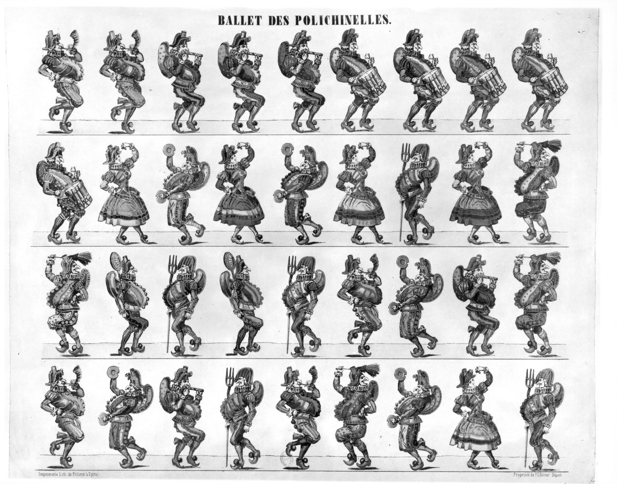 Balet Poliszyneli autorstwa French School
