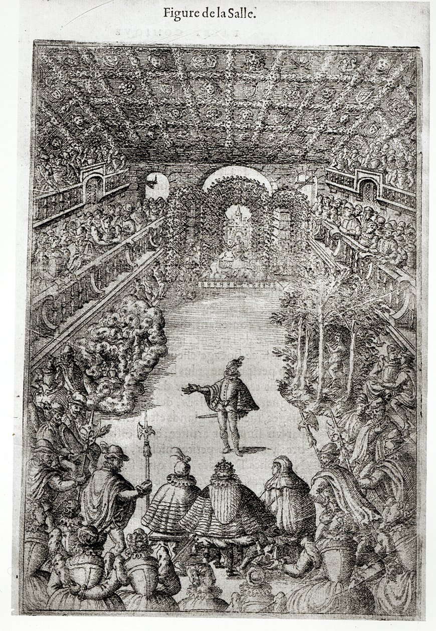 Baltazar de Beaujoyeux: Ballet comique de la reine, 1581 autorstwa French School