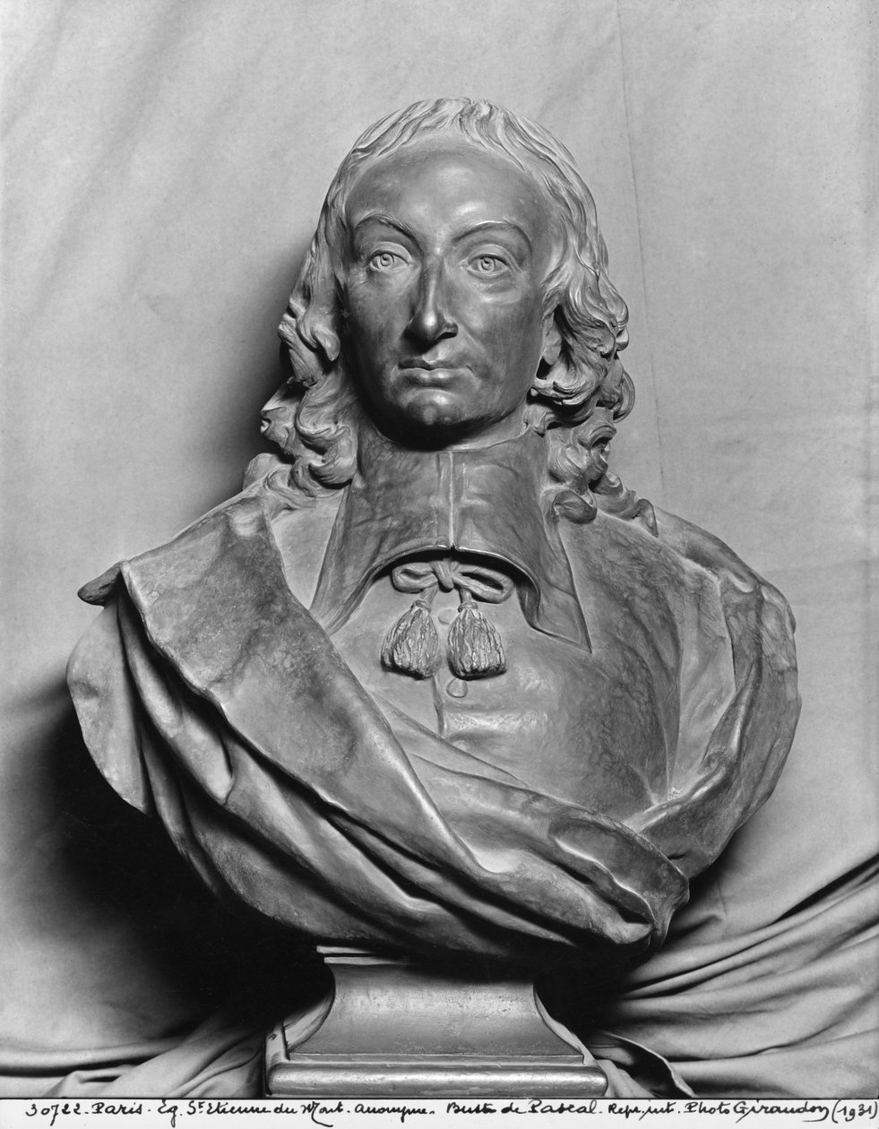 Blaise Pascal (marmur) autorstwa French School