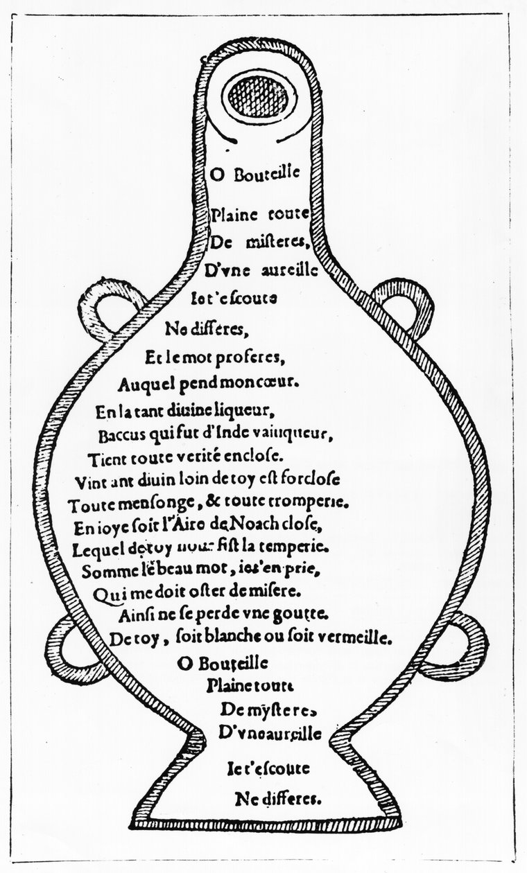 Ilustracja z „Pantagruel” Francois Rabelais (1494-1553) wydanej w 1605 r. autorstwa French School
