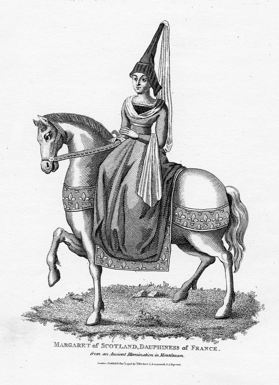 Margaret of Scotland, Dauphiness of France, 1796 autorstwa French School